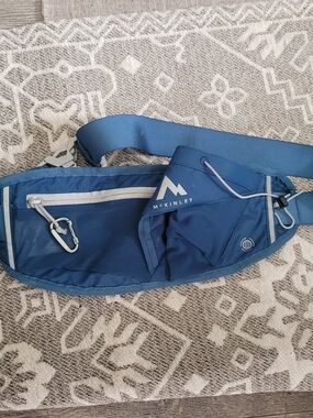 McKINLEY Unisex Blue Belt Bag - Hands-Free Waist Pack